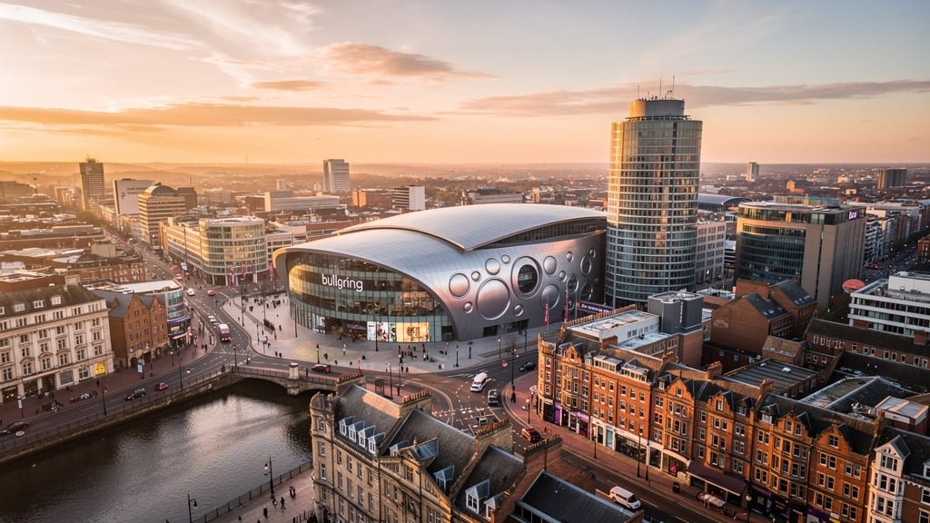 Birmingham city centre skyline showing the West Midlands property landscape served by Birmingham Surveyors UK